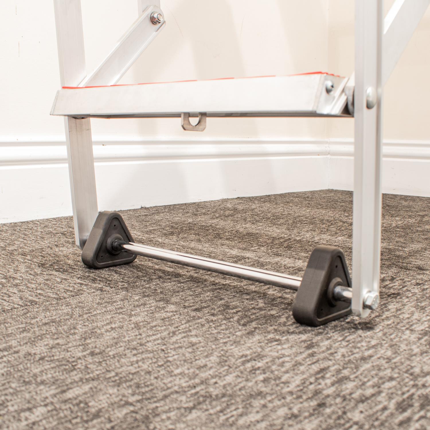 Échelle de grenier accordéon aluminium 3.05m, Design compact, Marches antidérapantes, Charge max. 150 kg, BPS Depot - 3