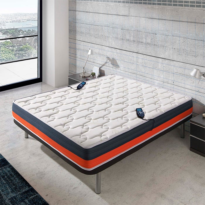 Matelas Viscoélastique Massage Baicent Fleur de Lavande. ECO-3SM-160*200cm - 7