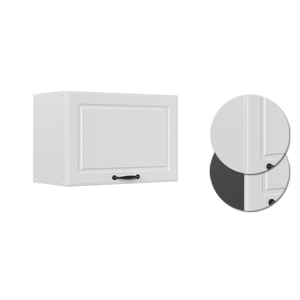 Vicco Elément haut de cuisine R-Line, Blanc campagne, 60cm Plat - 6