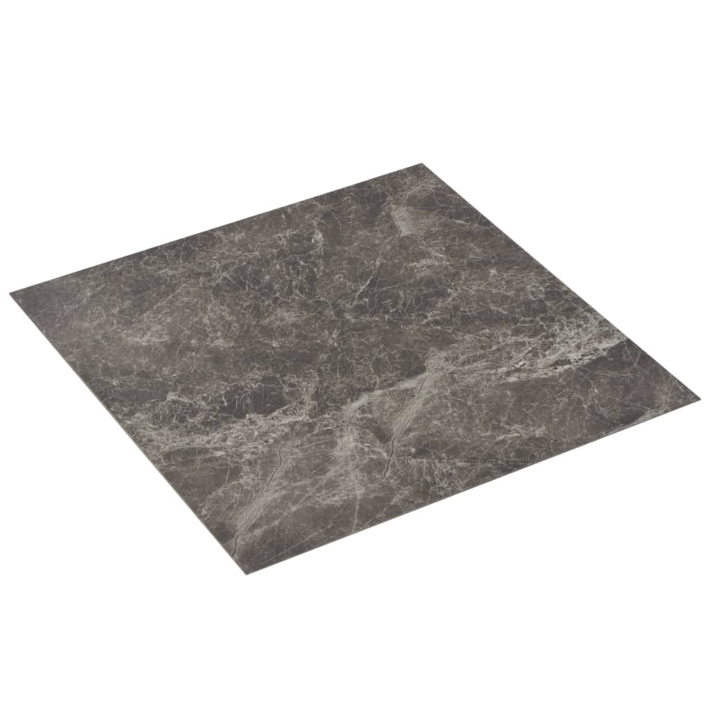 Lamas para suelo de pvc autoadhesivas | tarimas de suelo | tarimas autoadhesivas mármol negro 5,11 m² cfw79012