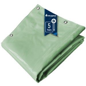 Bâche De Camping Bushmen Easy 3x3m – Verte, étanche Et Légère – Neuve Avec étiquette