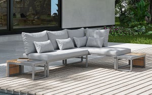 Salon de jardin modulable Vento 4 places Creador®