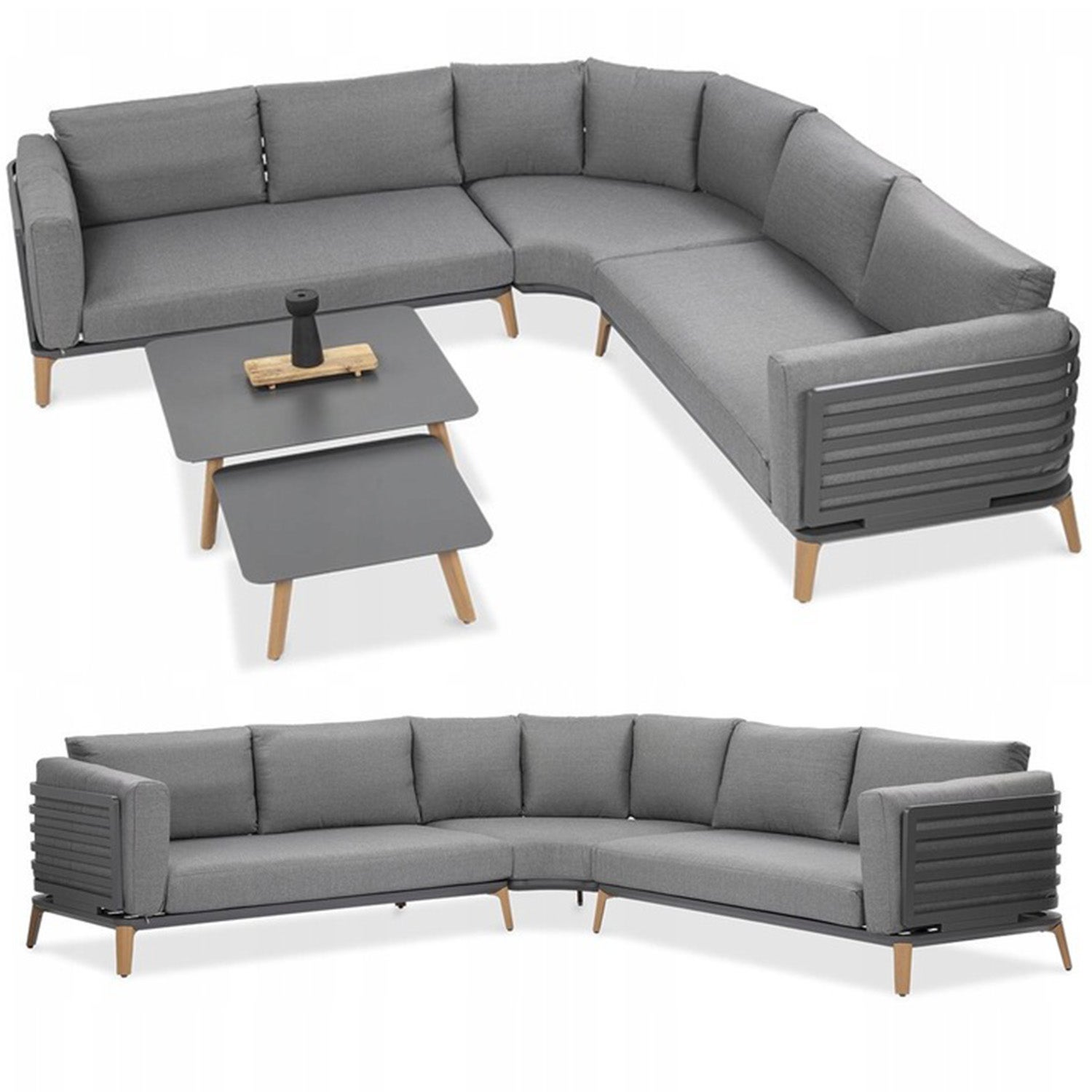 RADISSON CAFFE NAROŻNIK GREY 1 szt