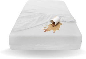Coprimaterasso Impermeabile TPU 150x200 Cm - NTBED - Tasca Profonda 35 Cm, Verde Scuro - Morbido E Silenzioso