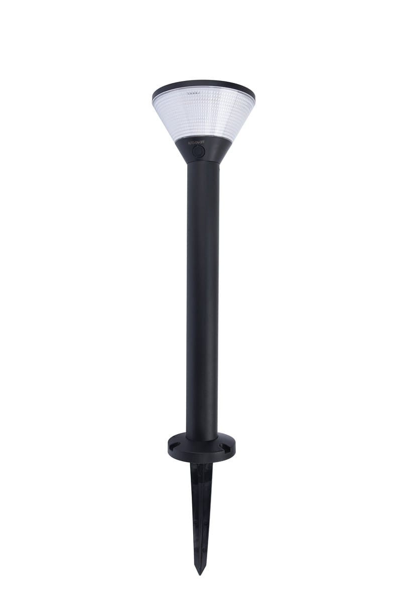 Lampa podłogowa Karlo, czarno-biała, LED, 7,7 W, 2600 K-6000 K, 500 lm, IP44, wymiary: 35 x 13 x 13 cm, aluminium, Lutec