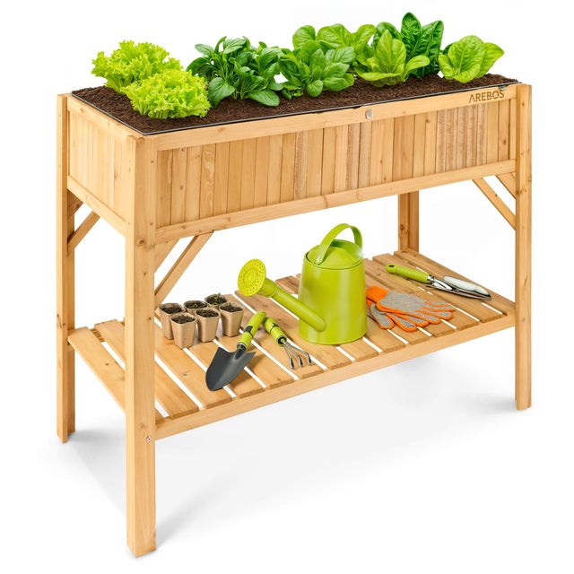 Table De Culture / Bac à Sable AXI Linda - Bois De Pruche 125x93,5 Cm - Multifonction