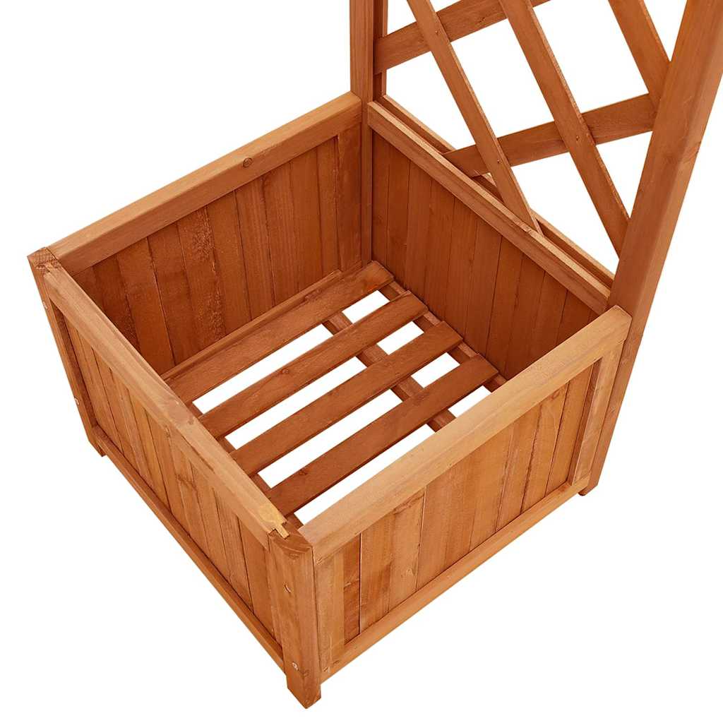 vidaXL Pergola de jardin avec jardinière Bois pin massif - 6