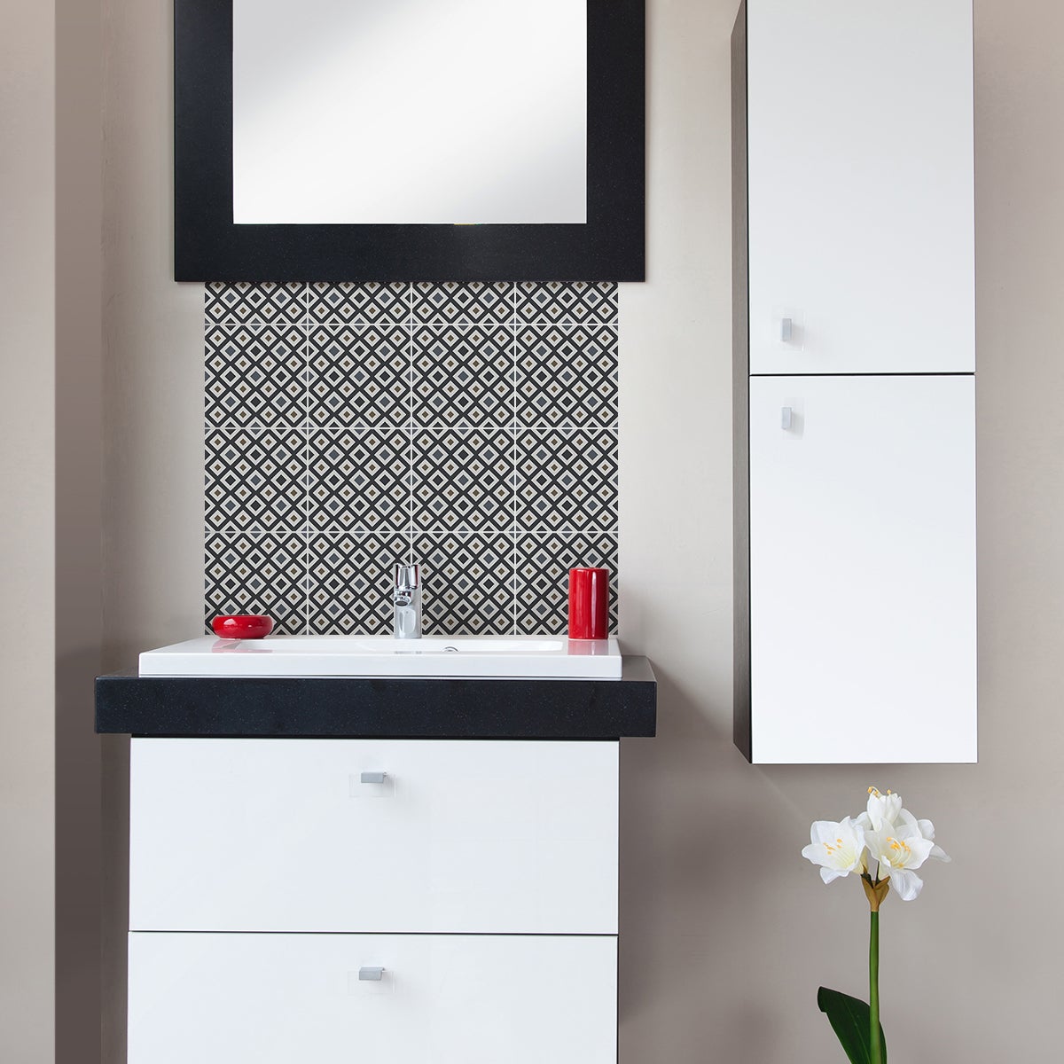 9 adesivi piastrelle azulejos Theresa - Sticker adesivo - adesivi murali - 9stickers15x15cm - 3