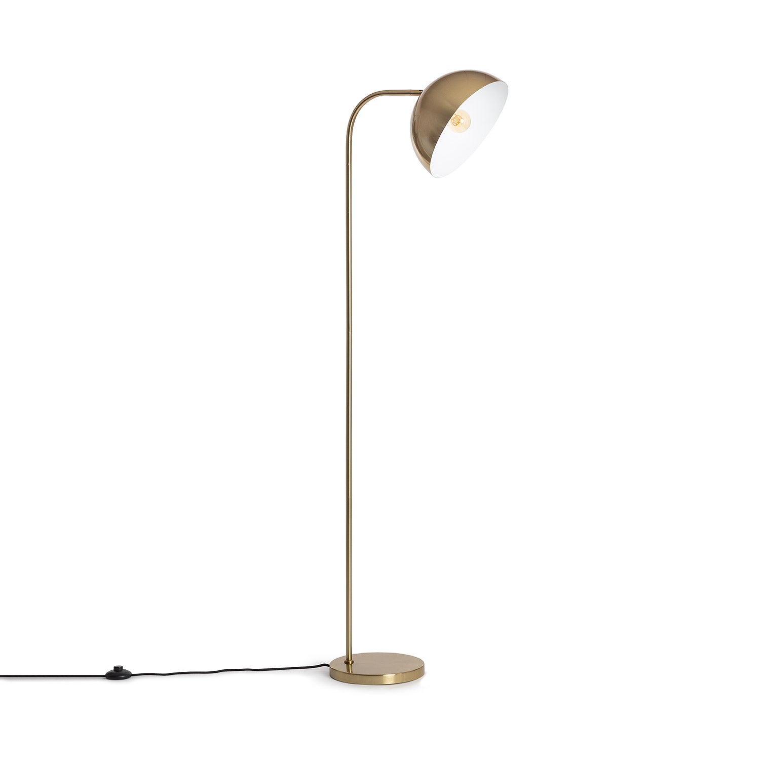 Lampadaire Bowlen Doré - 5