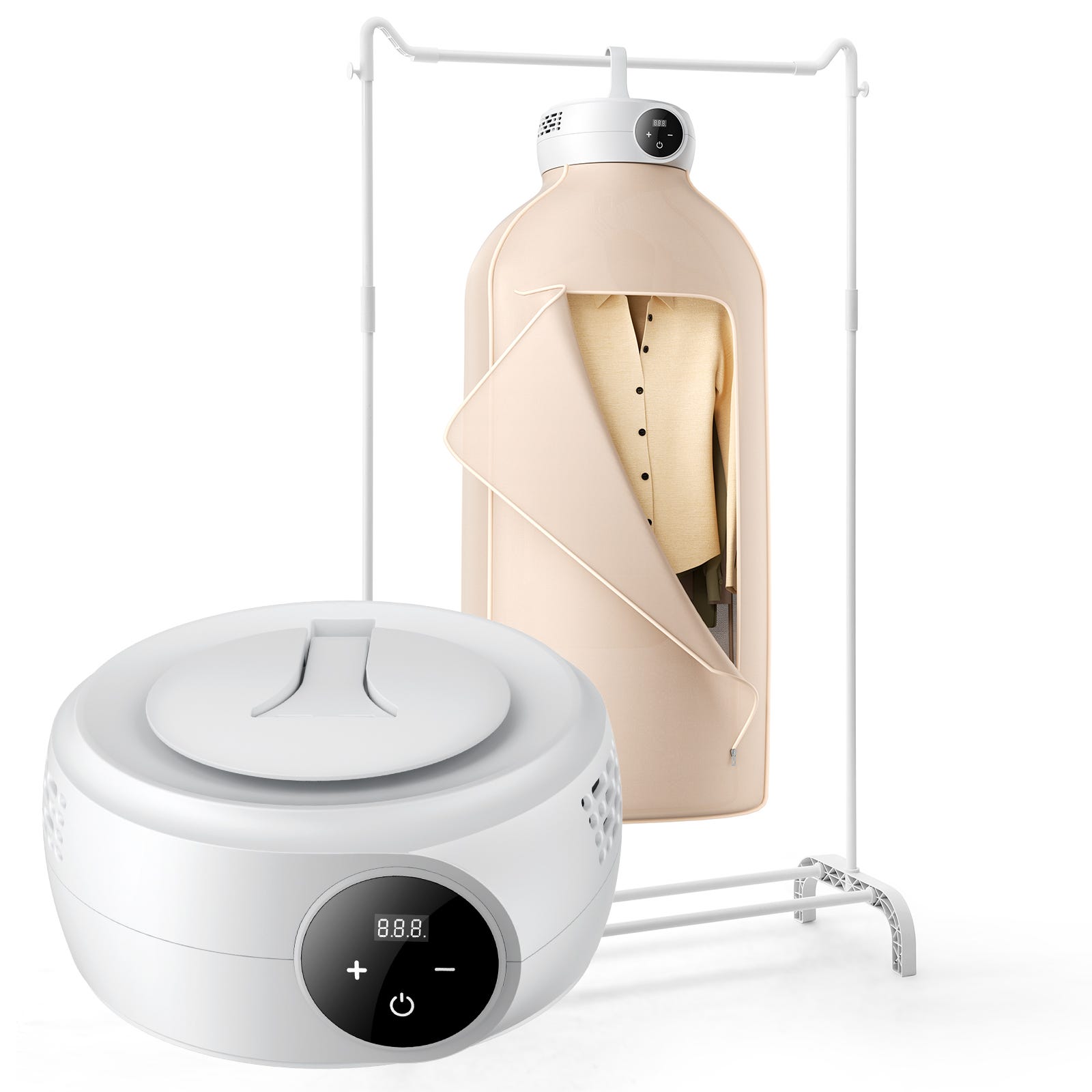 Secadora Ropa VEVOR Secadora ropa eléctrica portátil de 600 W con bolsa seca ...