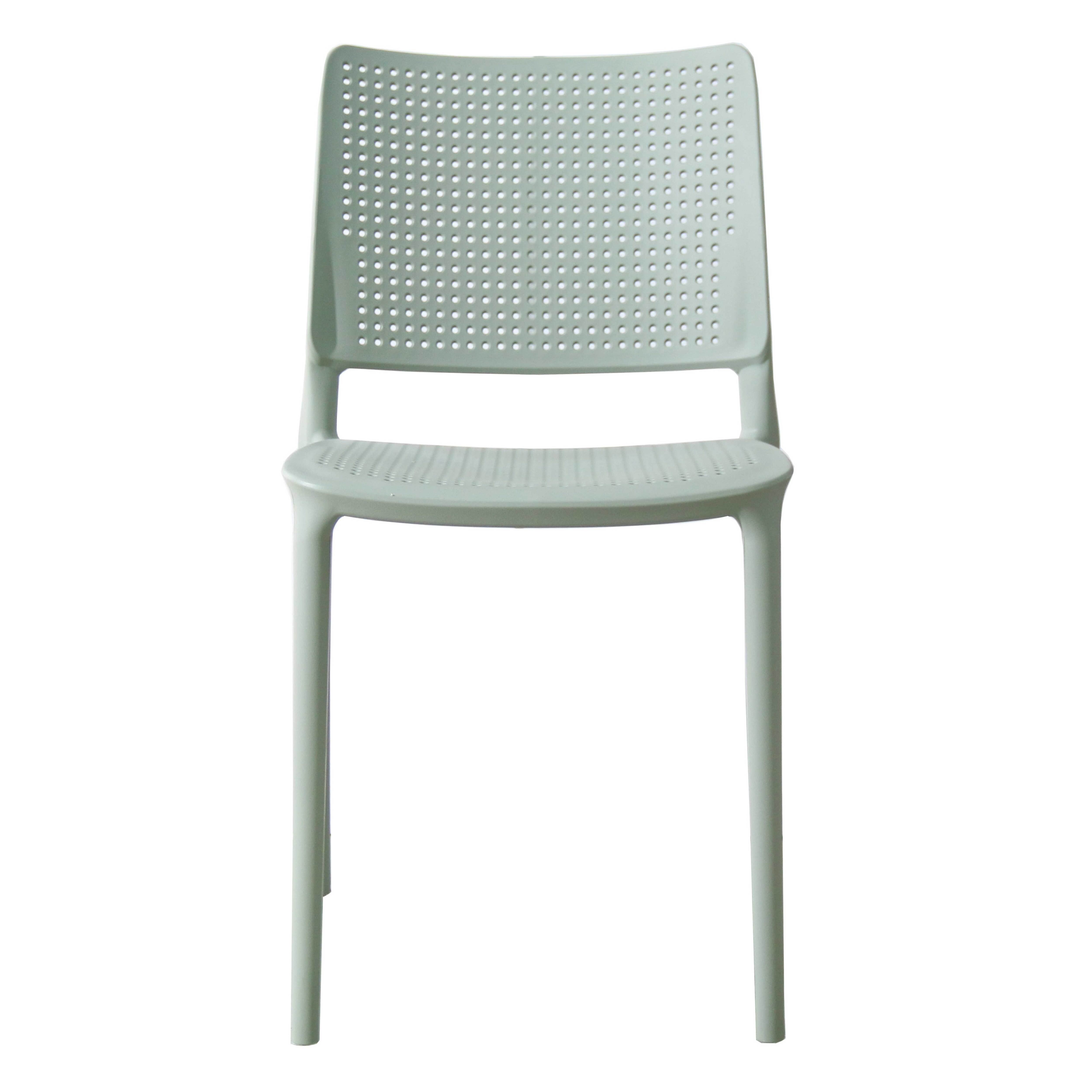 Chaise de jardin sans coussin Riga en Polypropylène Vert - 5