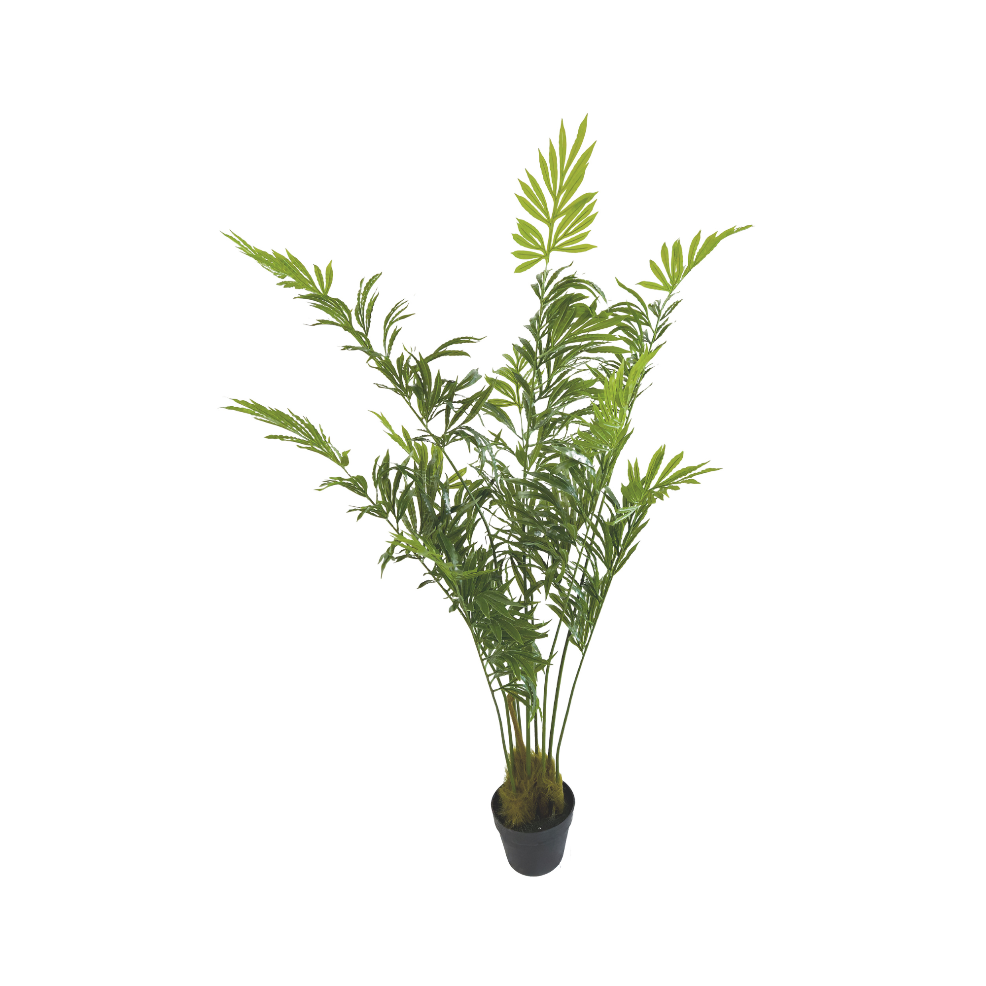 Tecnokit  Planta Artificial Areca Caryota Palmera 140 Cm Plantas Artificiales Exterior Palmera Artificial Decoración Para Salón Dormitorio Balcón Filod , Leroy Merlin