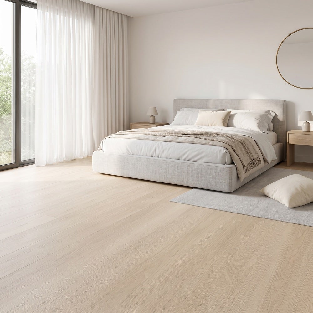 Arquiservi® - Piso Vinílico SPC XL Carvalho King [11,15 m²] - 5,7 mm - Textura Premium | Quente e Silencioso | Instalação Rápida sem Obras - 6