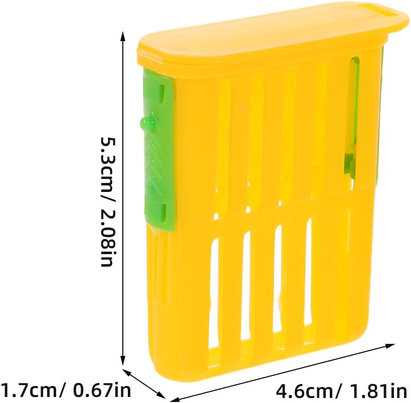 50 Cages en Plastique pour Élevage et Transport de Reines D'abeilles Ventilation Innovante, Boîte à Reines Légère et Portable pour Apiculture, Outil E - 2