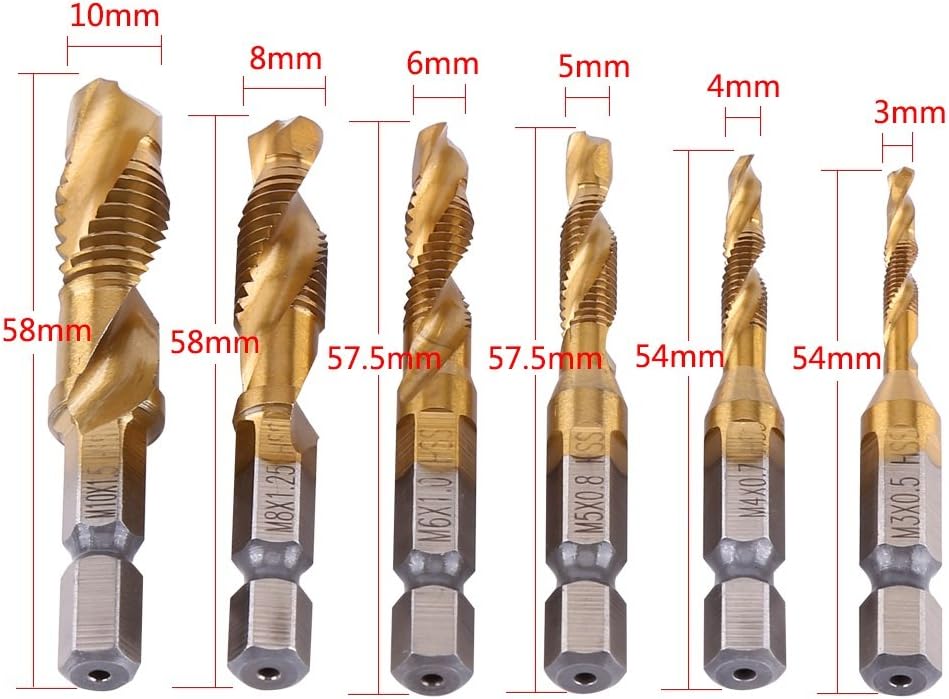 Set Maschio E Filiera Burkit M4 X 0.7 - Destri, In Acciaio HSS E Lega, Per Filettatura Manuale O Meccanica - 2