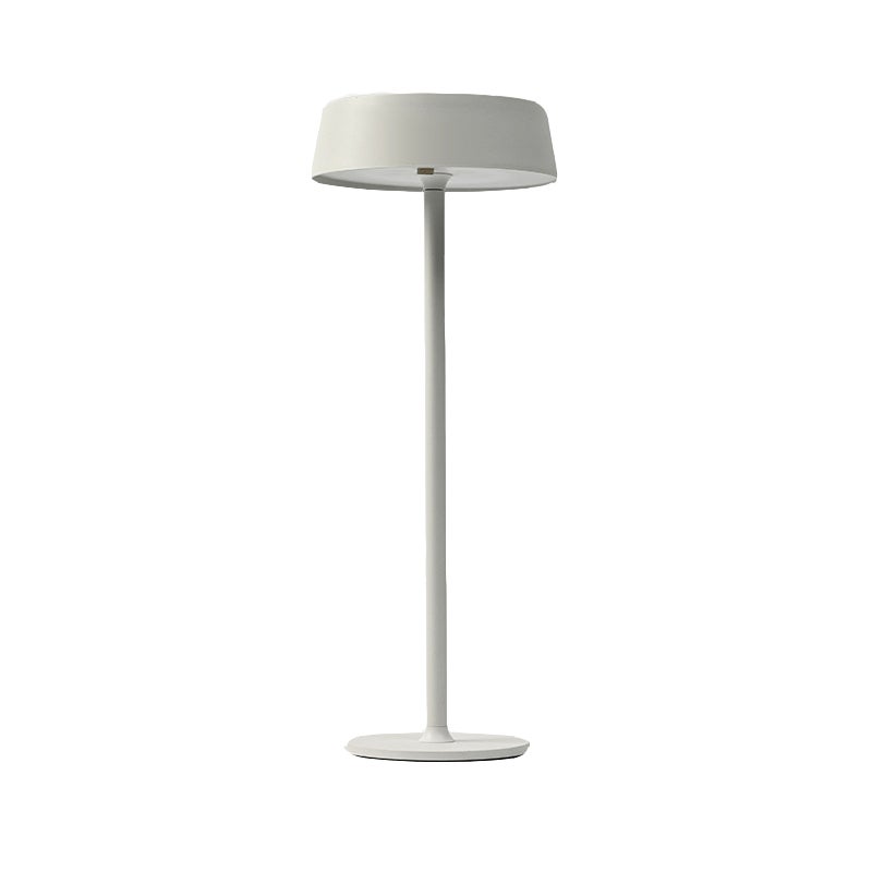 Dotykowa lampka nocna LED, lampa stołowa do salonu, lampka stołowa nocna ze ściemniaczem, biała, 10*12*35cm