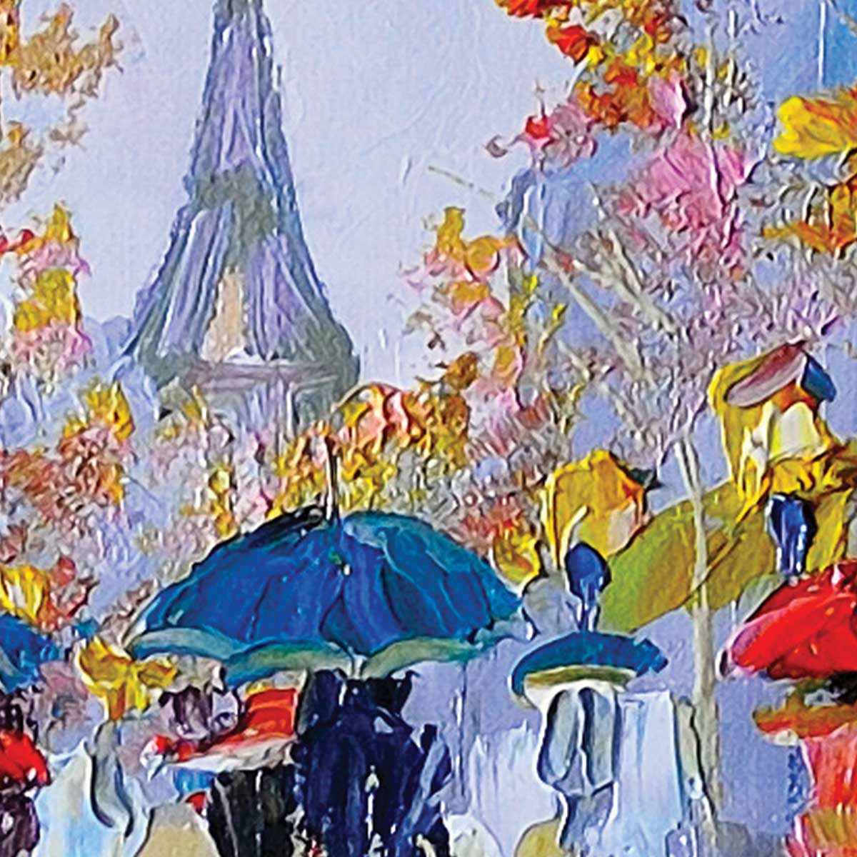 Cuadro de reproducción Cartel apuestas bajo la lluvia, 80x50cm - 4