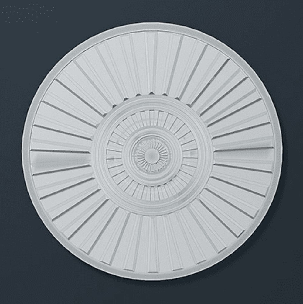 Rosace de plafond décorative en polyuréthane — Ø 700 mm (réf. ARK ...