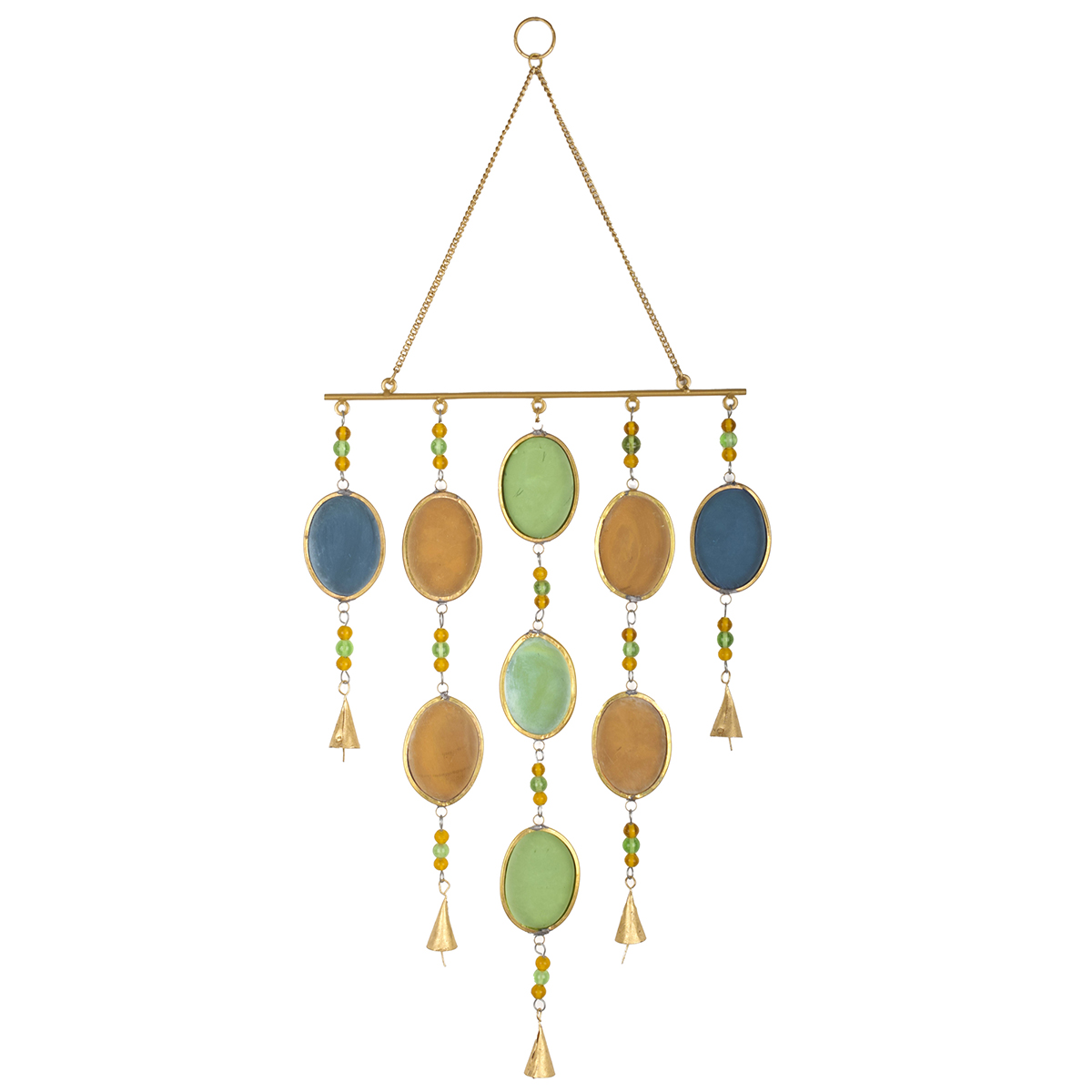 Origen home decor movil circulos colgantes beige 70x32x2cm - diseño único y versátil