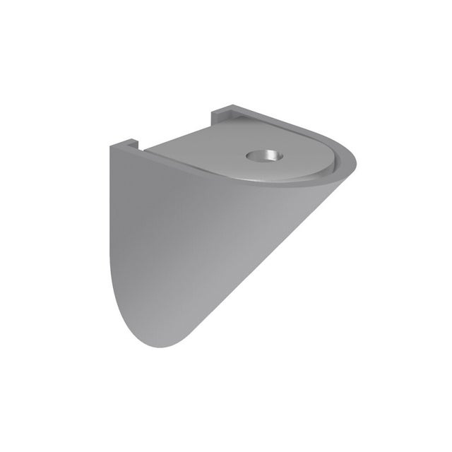 Lot de 16 taquets d'assemblage gris pour meuble ou placard