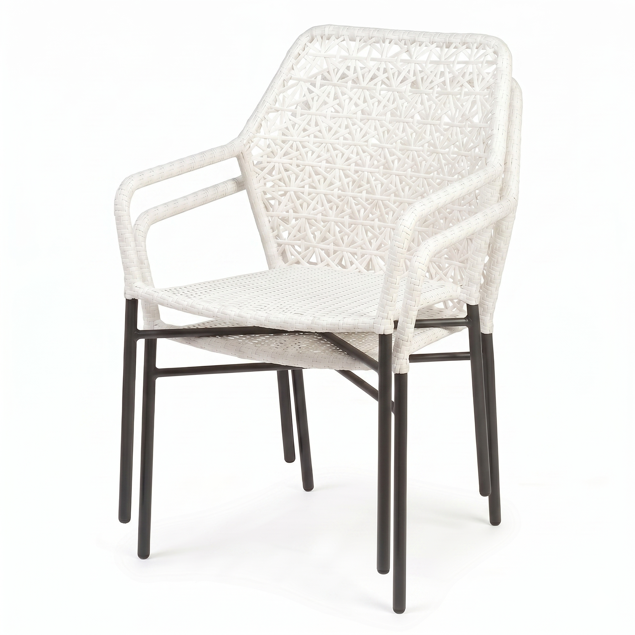 Silla Spider de ratán sintético para exterior, jardín y terraza Romero Garden - 3