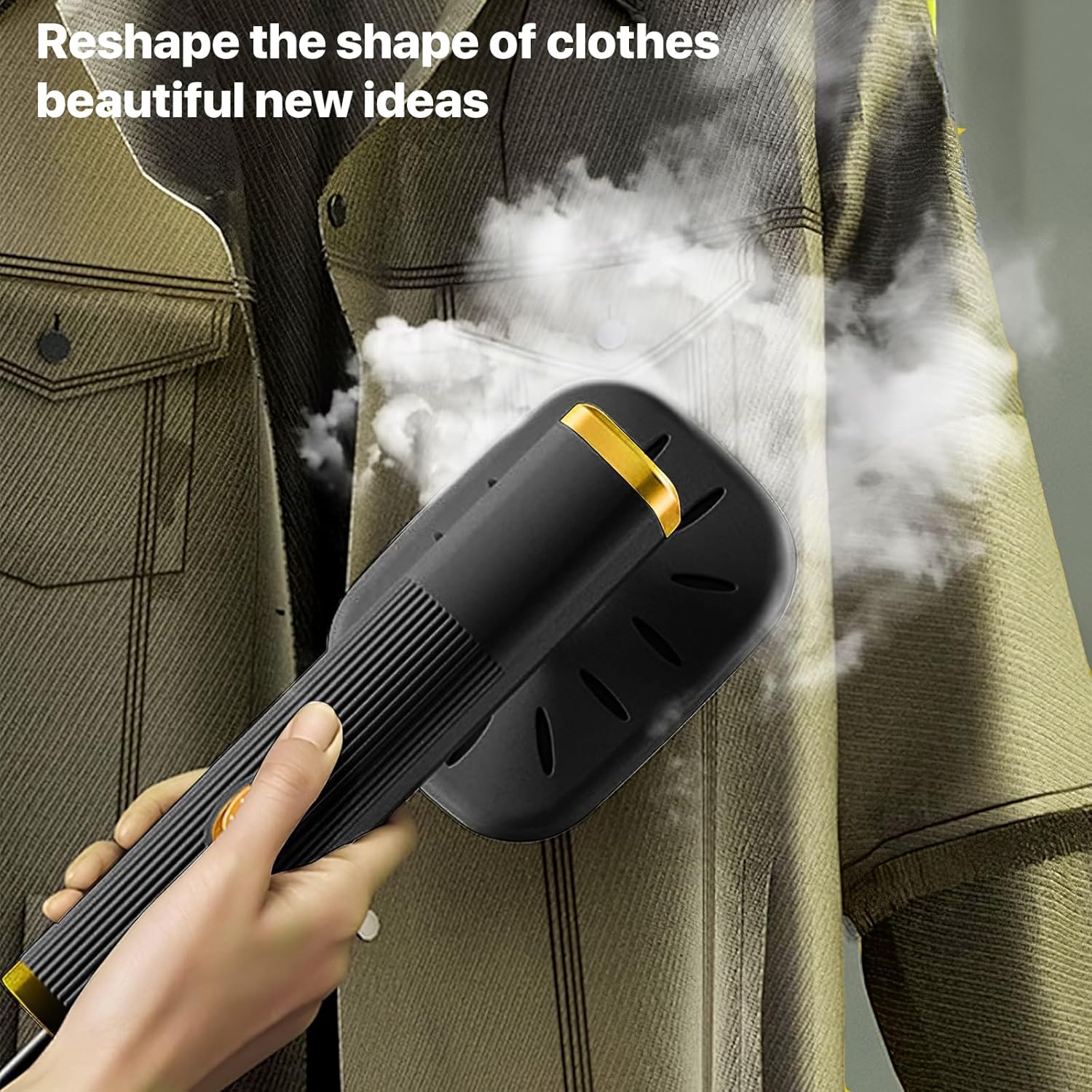 mini fer à repasser de voyage 2 en 1, rechargeable par USB, chauffage rapide, mini défroisseur à vapeur sec et humide pour la maison et les voyages - 3
