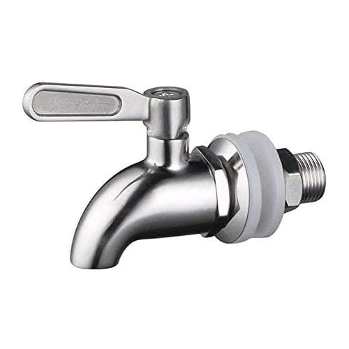 Zamienny kran dozujący napoje ze stali nierdzewnej do domowych fermentorów beczkowych