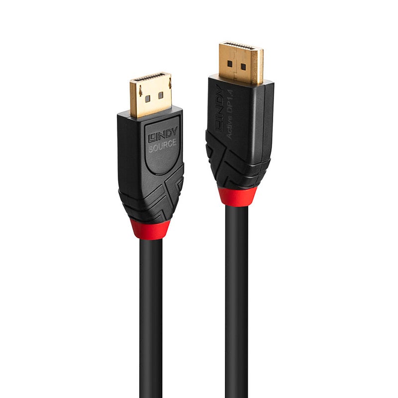 Cable Matters Câble DisplayPort 1.4 Actif 8K 60 Hz HDR – 7,5 M 25 Ft – Support 8K@60Hz, 4K@120Hz, DSC, Verrou – Pour Gaming & Pro