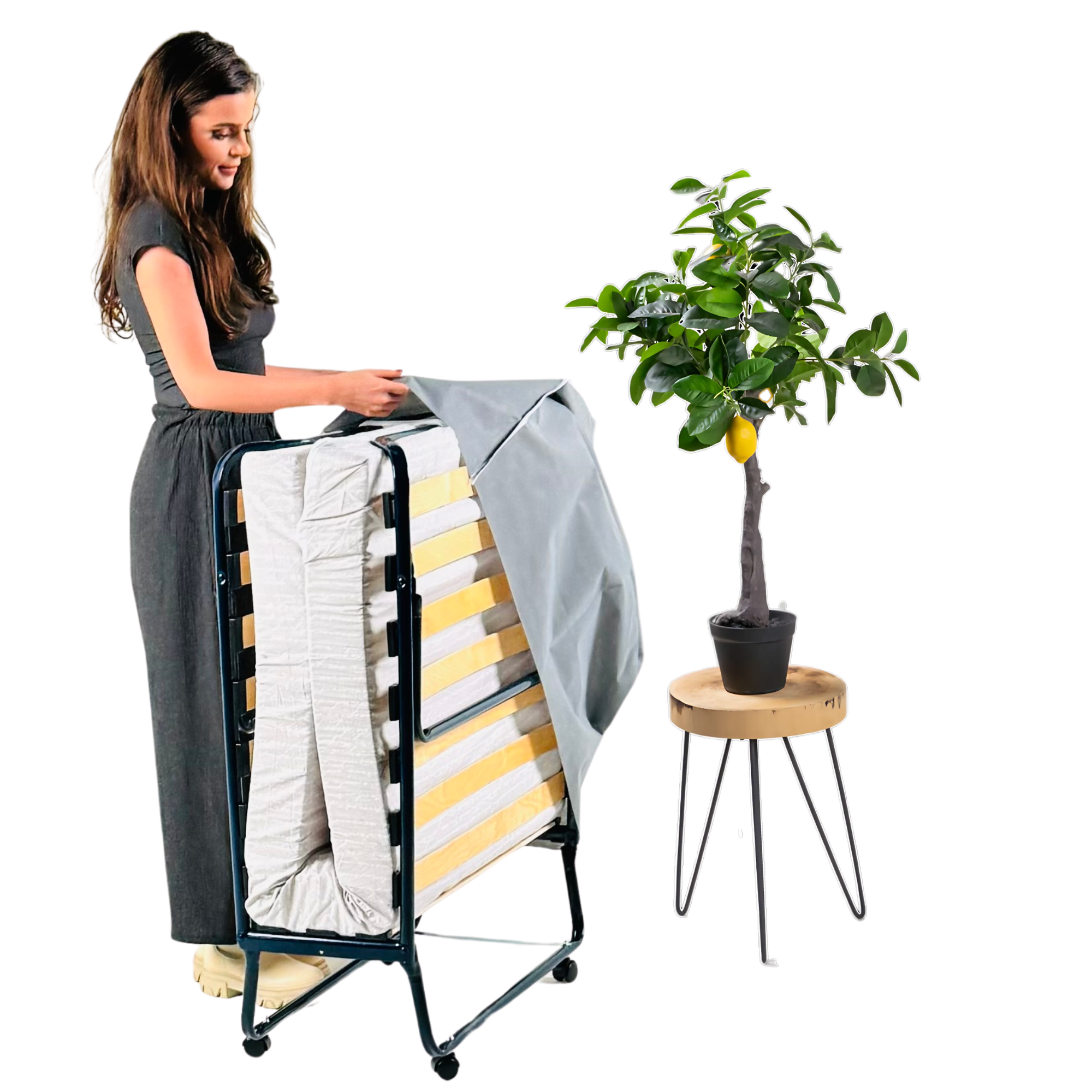 Tomount Lit de camping compact ultraléger pliable et léger