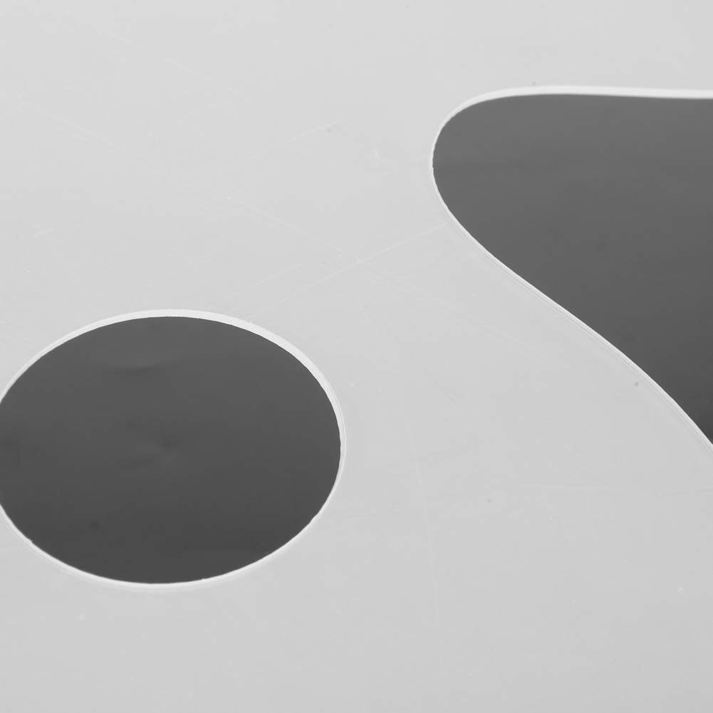 Palette de peinture acrylique transparente ovale pour mélanger les couleurs, fournitures d'art - 8