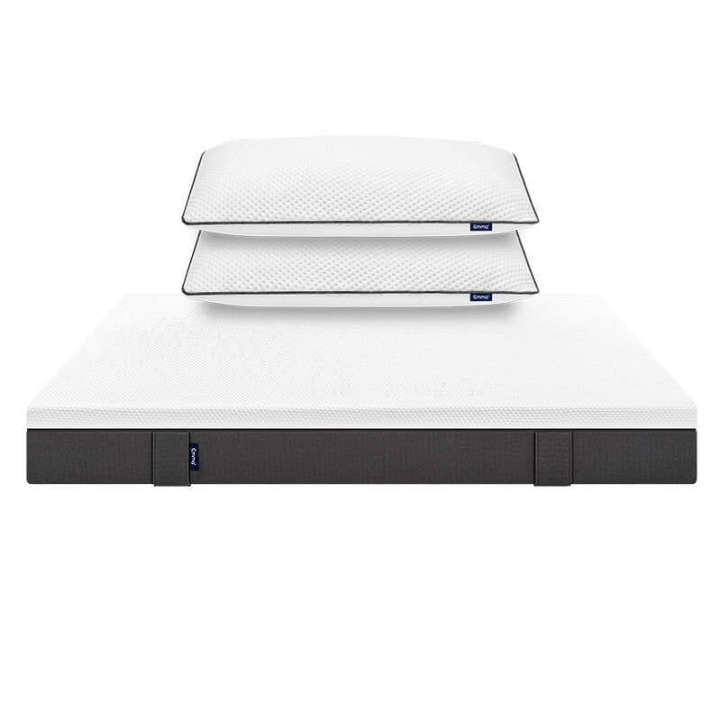 Emma  Colchón Original 25 Cm Confort Alto El Más Premiado + 2 Almohada Viscoelástica Ajustable-150X190 , Leroy Merlin