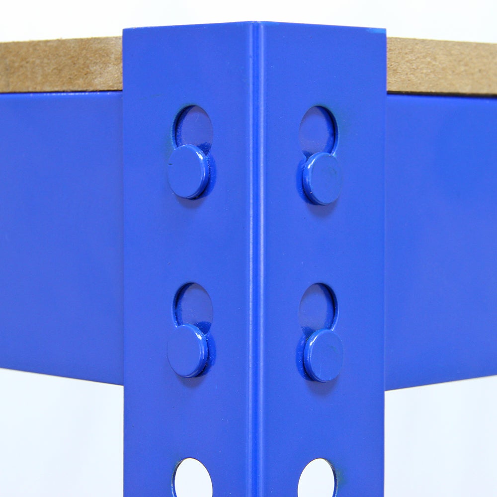 Etabli de Travail Q-RAX Bleu 100cm Bricolage Rangement Atelier MDF Table de Travail Garage 400KG Max Capacité 200Kg par - 6