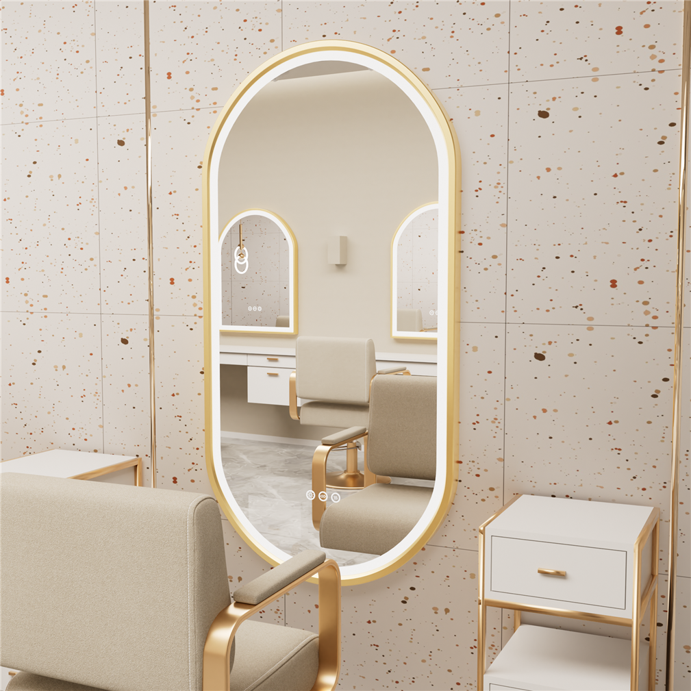 Miroir Salle de Bain LED 100x50cm Miroir Lumineux Anti Buée 3 Couleurs Réglables+Mémoire+Tactile - 3