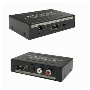 Convertitore da RCA a HDMI, adattatore da AV a HDMI, convertitore audio video composito RCA CVBS 1080P per PS2/SNES/VHS/Xbox/PS4/TV/DVD/Wii (supporta PAL/NTSC