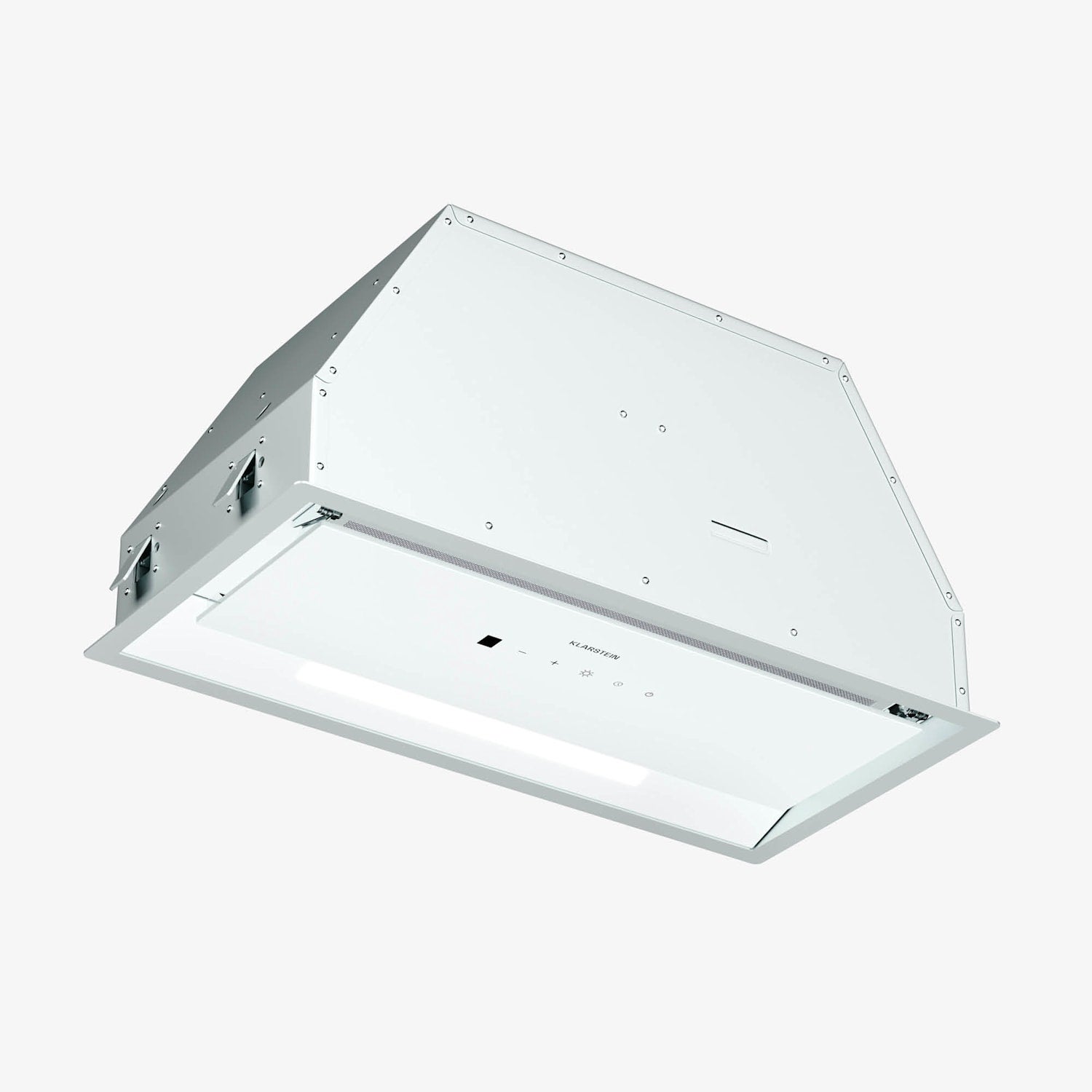 Klarstein Ventimate Campana Extractora, Control Táctil, Extracción/Recirculación De Aire, Cee A+, 3 Niveles, Led, Silenciosa Blanco , Leroy Merlin