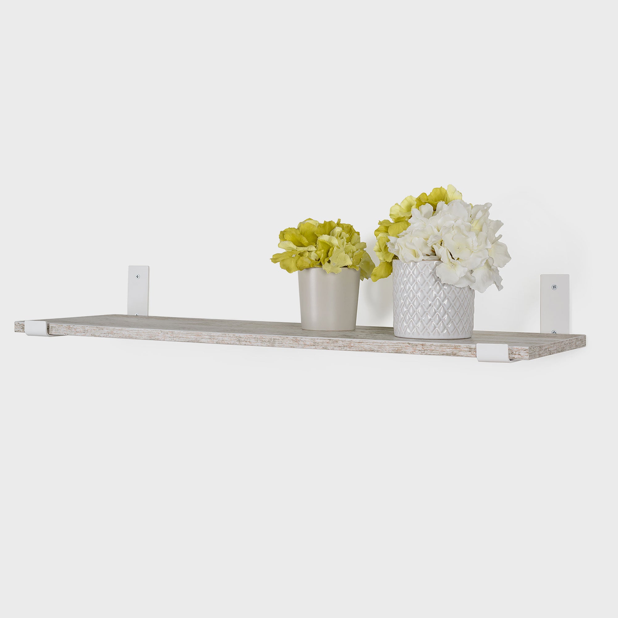 REI | Suporte de Parede para Prateleira 1071 | 204 mm | 40x103x211 mm | Aço Branco Poroso | 15 kg - 4