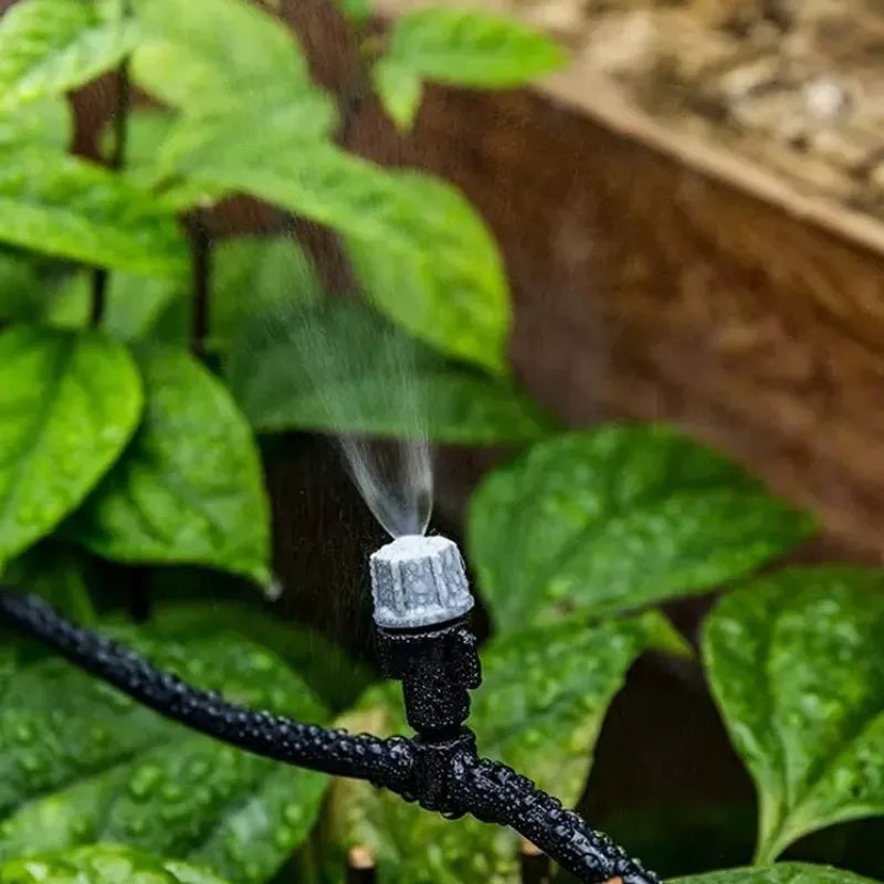 Système d'irrigation de jardin durable, buses réglables, pour l'entretien des pelouses et l'irrigation agricole, 10 mètres, 10 buses. - 5