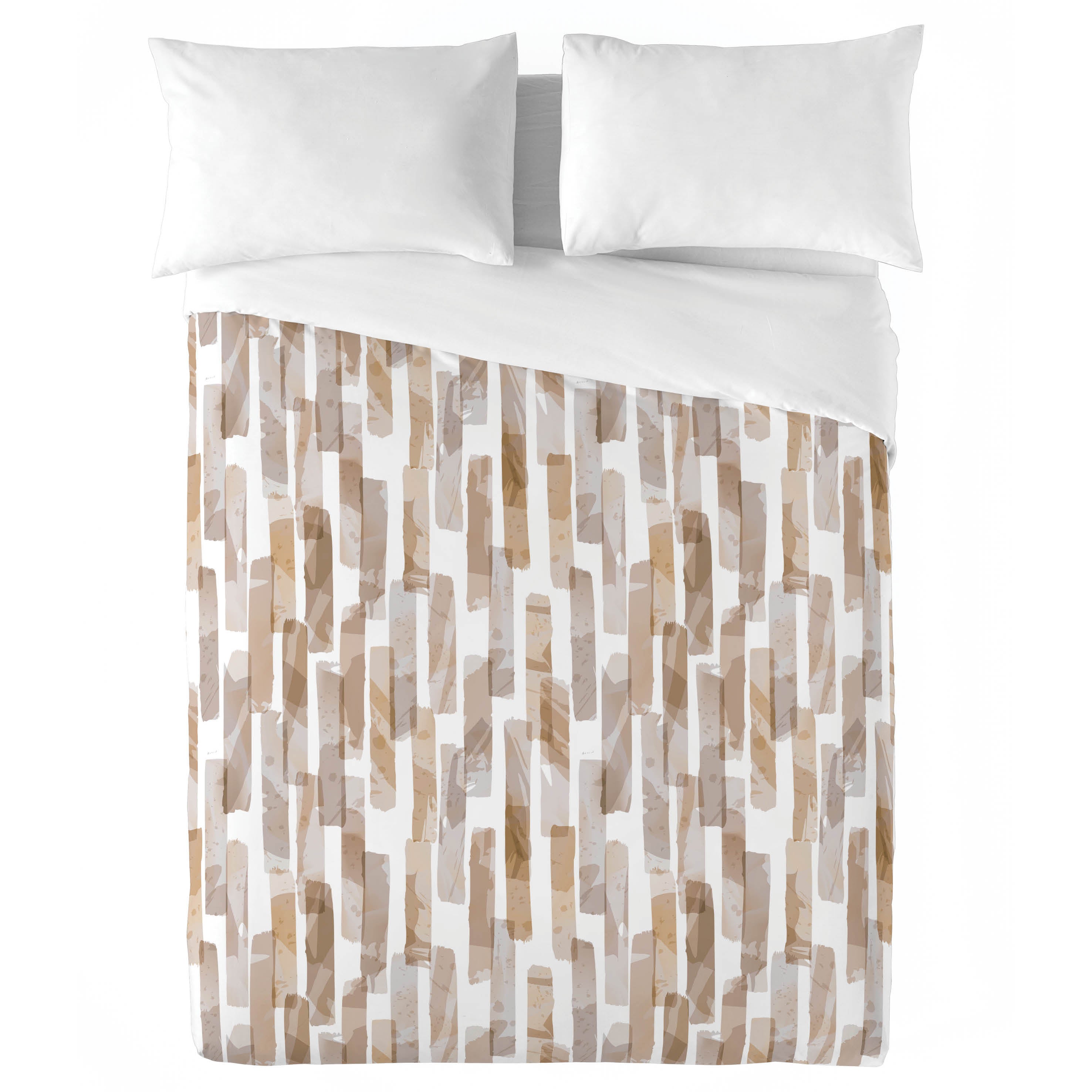 NATURALS - Capa de edredão estampada Cama 90 - Algodão extra macio - Inclui 1 ou 2 fronhas - Fabricado em Espanha - CHESTER - 4