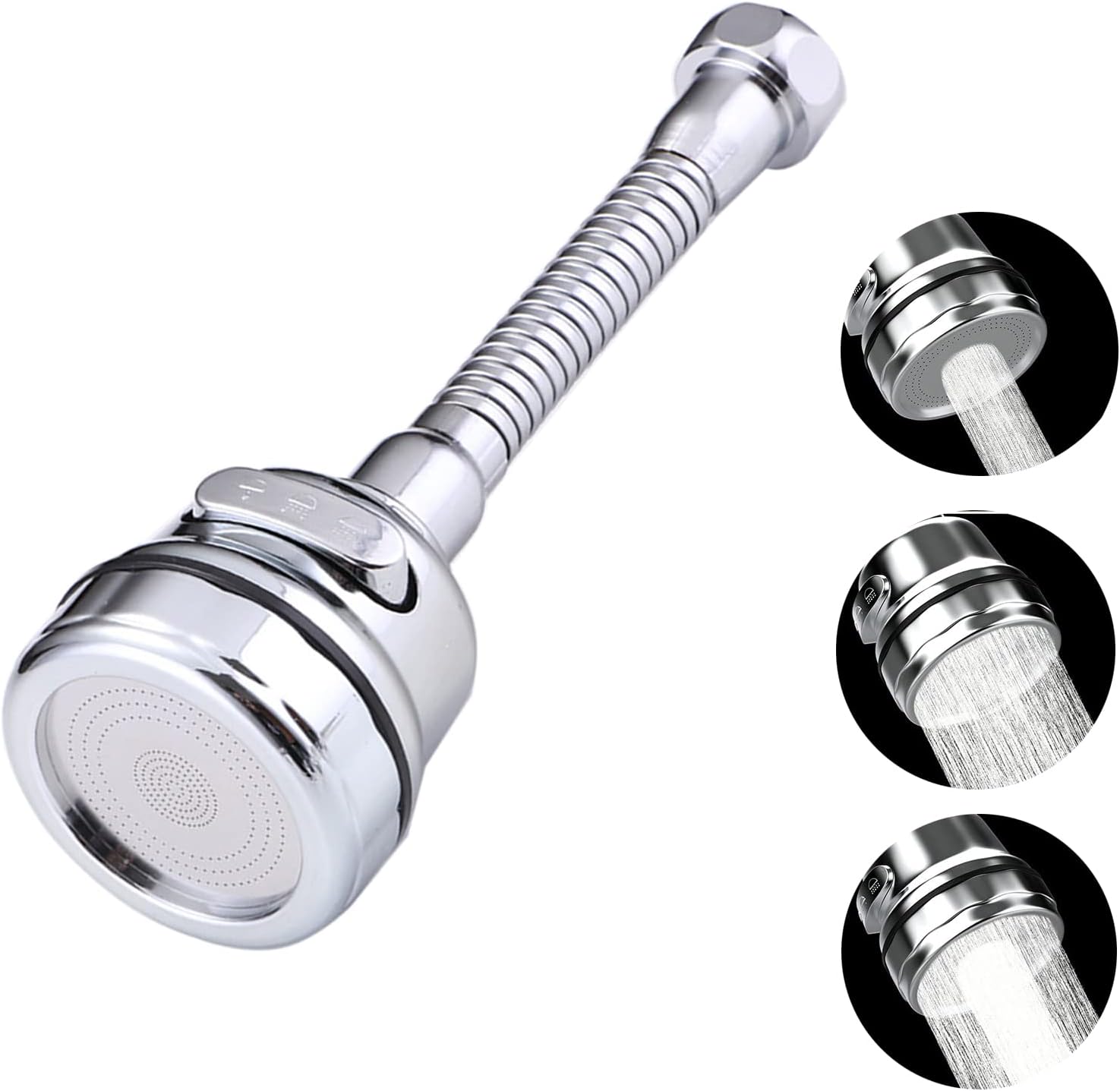 Pommeau De Robinet D'évier – Filtre, Extenseur, Pulvérisateur, Anti-éclaboussures