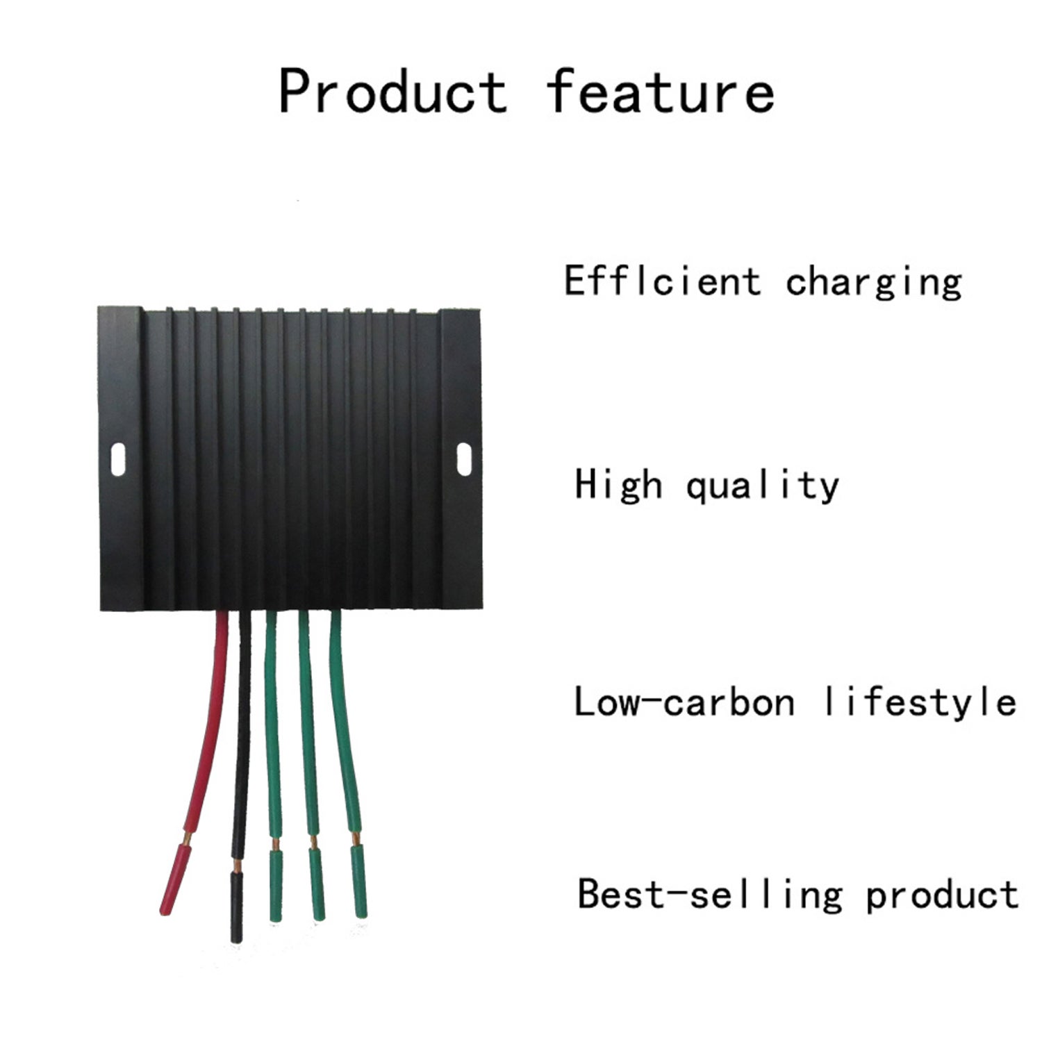 500W CC12V/24V automático interruptor impermeável Wind-driven Generator controlador regulador com bateria Charge função - 4