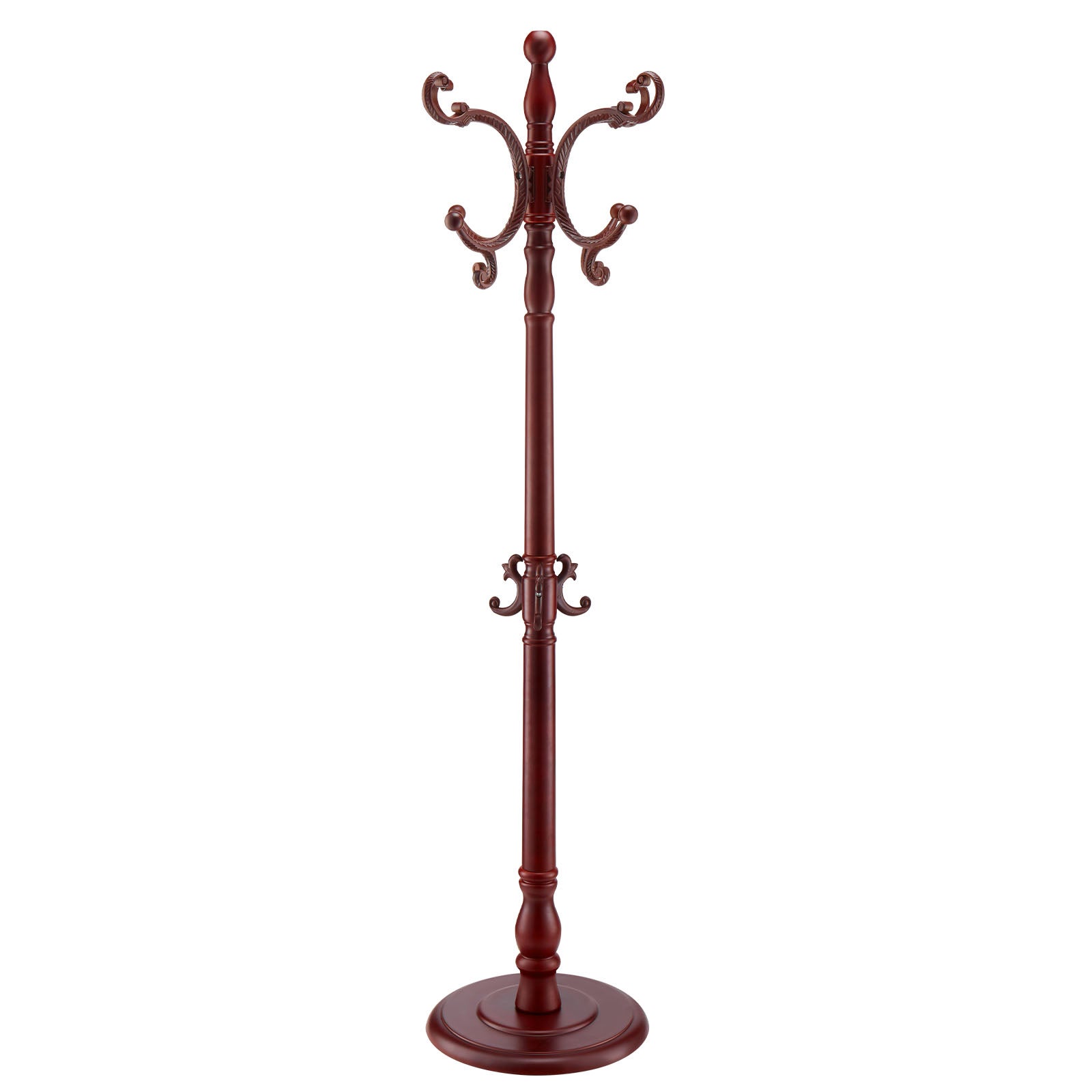 Portemanteau sur Pied Portant à Vêtements,VEVOR 11 Crochets,pour Entrée,Chambre,Salon,pour Suspendre Manteaux,Chapeaux,Vestes,Écharpes,Sacs - 9