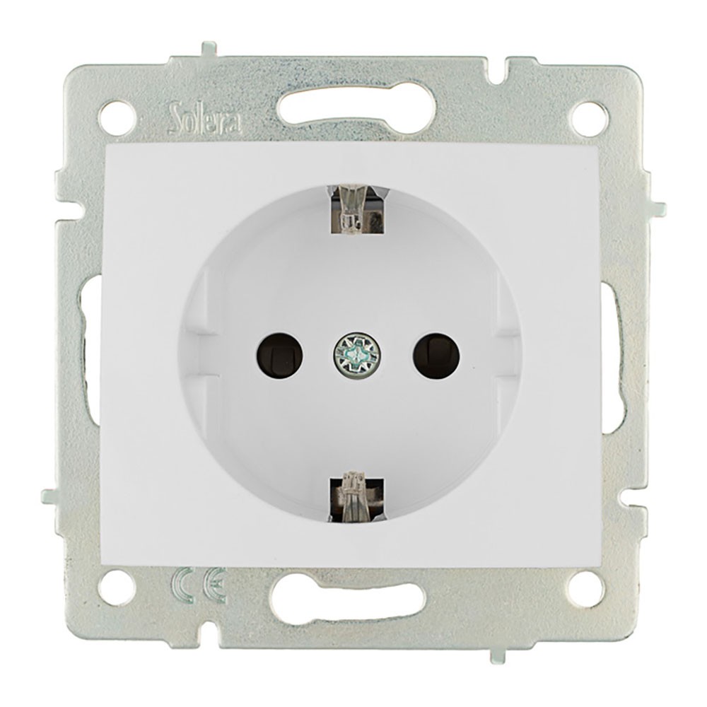 Base enfichable Solera erp60fu Français Européen Bipolaire 250 V 16 A Intégré main image 0