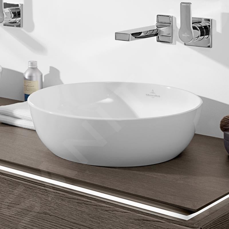 Vasque ronde à poser VILLEROY ET BOCH Artis Blanc CeramicPlus - 11