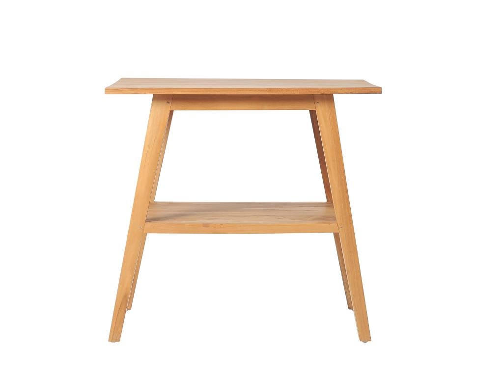 Szafka pod umywalkę z drewna teak – 80 cm – BOBOTSARI