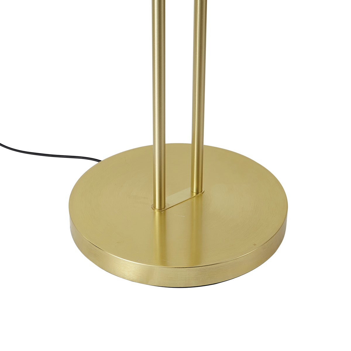 Qazqa moderne lampadaire uplighter avec bras de lecture - Divo - doré/laiton, led intégrée 18w incluse, Integrated led, - 8