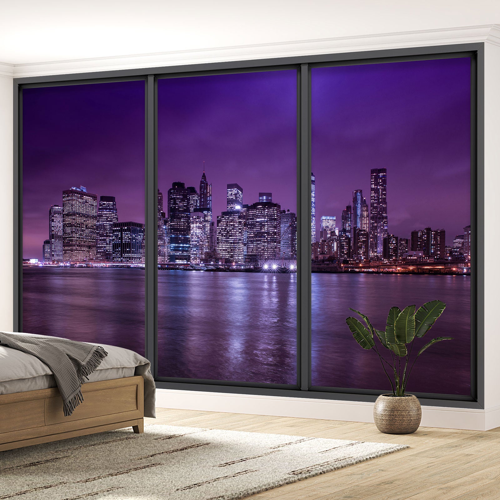 Stampa su tela Finestra Trastevere, multicolore 70 x 140 cm | Leroy Merlin