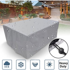 Telo Impermeabile YoungBee 420D Per Esterno | Copertura Mobili Da Giardino, Anti-UV, 200x160x70 Cm, Nero