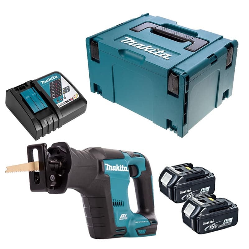Cisaille à Tôle 18V LXT Li-Ion (2x5,0 Ah) En MAKPAC - Makita DJS161RTJ | Leroy Merlin