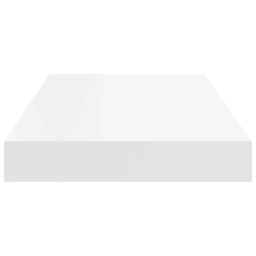 Étagères murales flottantes 4 pcs Blanc 50x23x3,8 cm MDF - 8