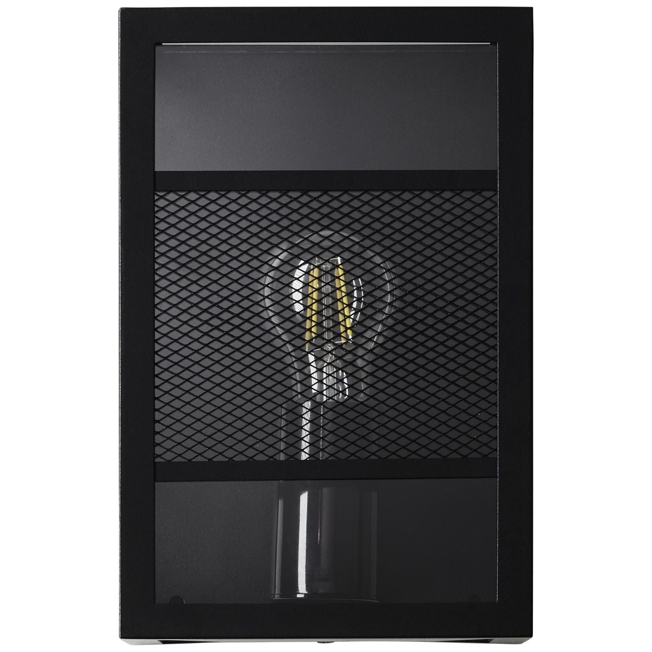 Plafoniera LED Brilliant Woodbridge 100x35cm legno/nero, legno/metallo/plastica, 1x LED integrato, 50 W, (flusso luminoso: 5200lm, colore della luce: - 4